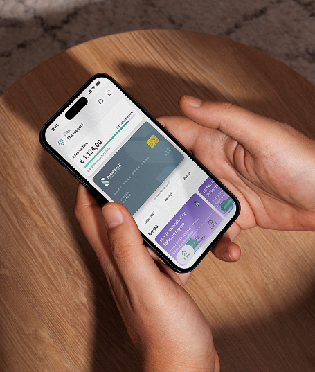 La homepage dell'app Smartwage su smartphone